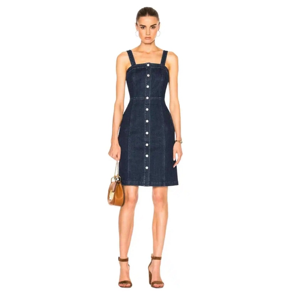 AG Adriano Goldschmied Sydney Denim Dress - S